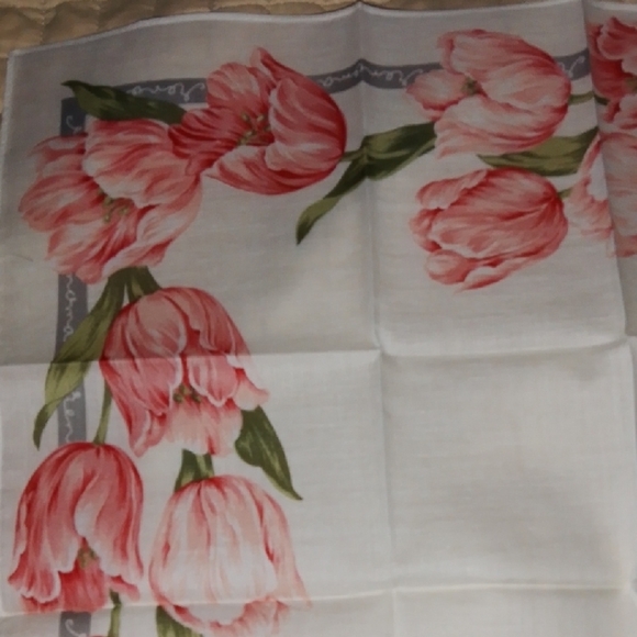 Renoma Paris Floral Handkerchief - Picture 6 of 10